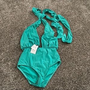 Adjustable swim halter